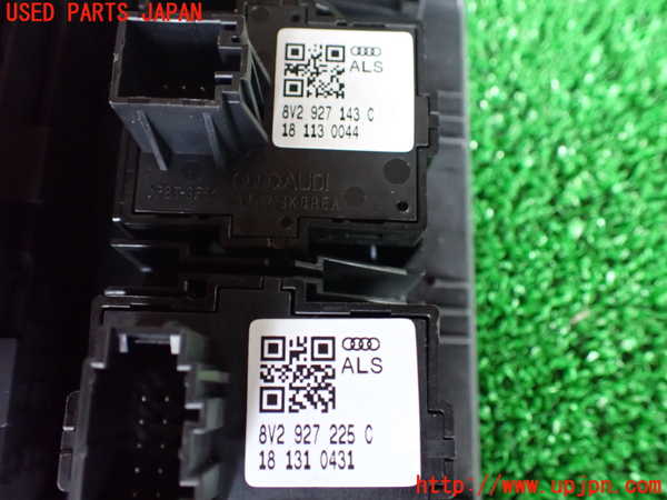 1UPJ-9238696306]アウディ・S3 セダン(8VDJHL)スイッチ1 (ナビ操作・パーキング) 中古_5