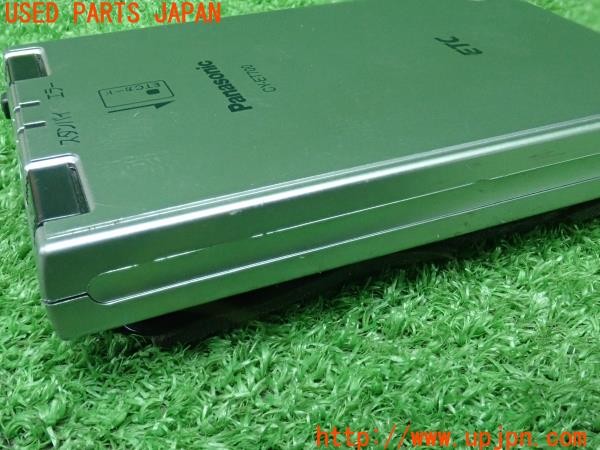 3UPJ=9238700503]ステップワゴン(RK1)前期 Panasonic パナソニック CY-ET700D ETC車載器 中古_3