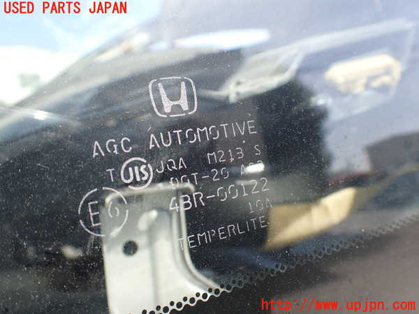 1UPJ-9238701202]ステップワゴン(RK1)左フロント三角窓ガラス 中古 AGC M213 43R-00122_2