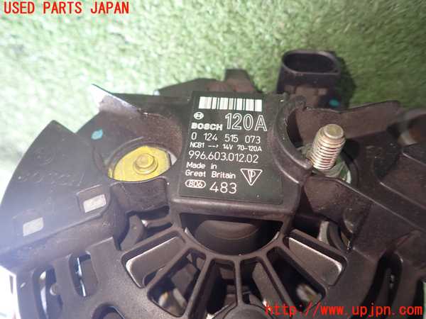 1UPJ-9238716015]ポルシェ・ボクスター(98623)オルタネーター(ダイナモ) 中古_2