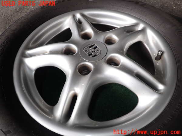 1UPJ-9238719031]ポルシェ・ボクスター(98623)タイヤ　ホイール　1本① 205/55ZR16 中古_4
