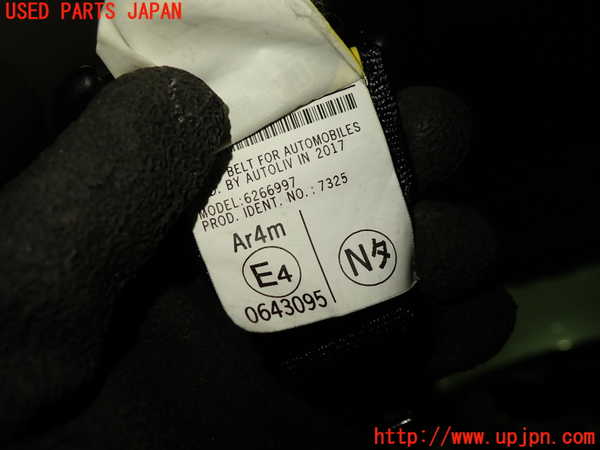 1UPJ-9238727215]ヴォクシー(ノア)(ZRR80G)3列目シートベルト 中古_3