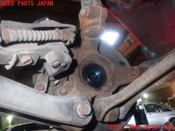1UPJ-9238734300]ビート(PP1)右リアナックルハブ 中古_3