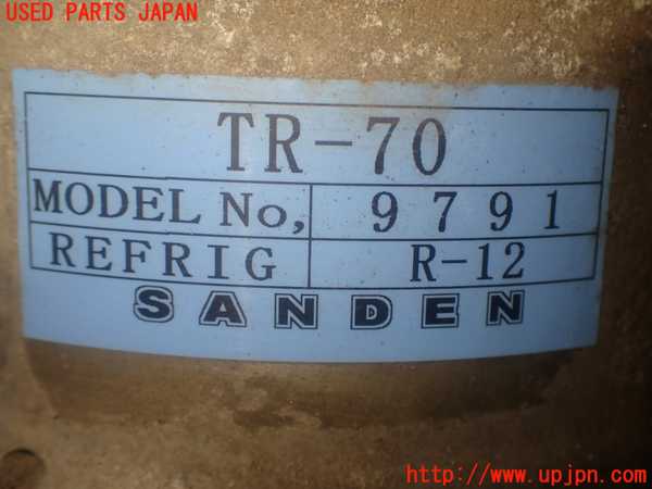 1UPJ-9238736025]ビート(PP1)エアコンコンプレッサー 中古_4