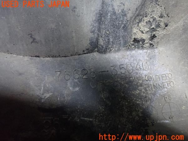 3UPJ=9238740054]ハイラックスサーフ SSR-X(RZN185W)後期 USトヨタ純正 76625-35040 76626-35040 リアマッドガード 4Runner 中古_4