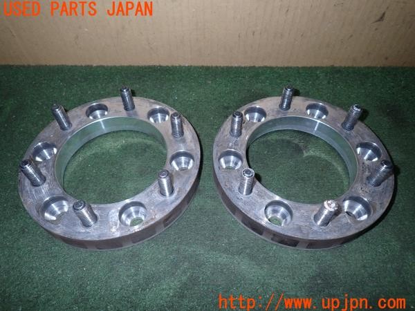 3UPJ=9238740971]KYOEI 協永産業 Kics 6325W1 ワイドトレッドスペーサー 25mm PCD139.7 6穴 M12×P1.5 ワイトレ 中古_2
