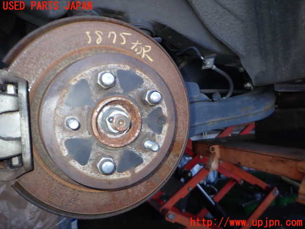 2UPJ-9238754300]エクストレイル ハイブリッド(HNT32)右リアナックルハブ 中古_2