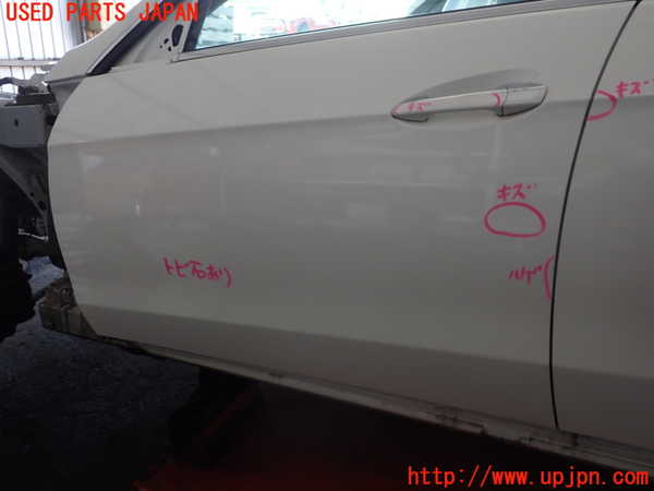 2UPJ-9238761260]ベンツ E220 d(BlueTEC) ステーションワゴン S212(212201C)左前ドア 中古 AGC M62 43R-00050_2
