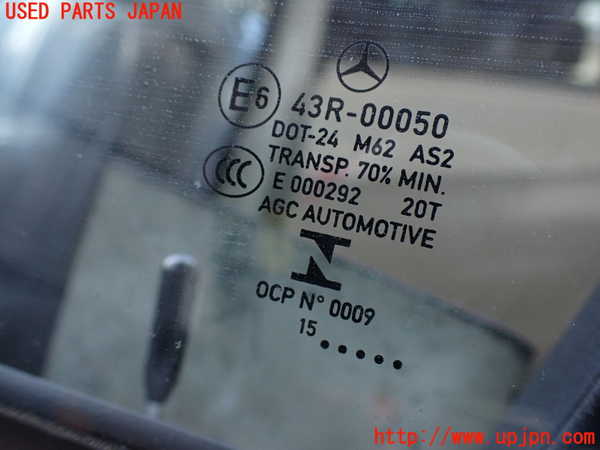 2UPJ-9238761260]ベンツ E220 d(BlueTEC) ステーションワゴン S212(212201C)左前ドア 中古 AGC M62 43R-00050_3