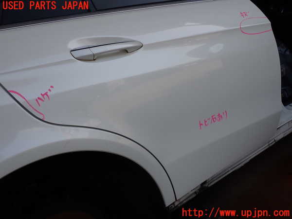 2UPJ-9238761290]ベンツ E220 d(BlueTEC) ステーションワゴン S212(212201C)右後ドア 中古 AGC 43R-002092_2