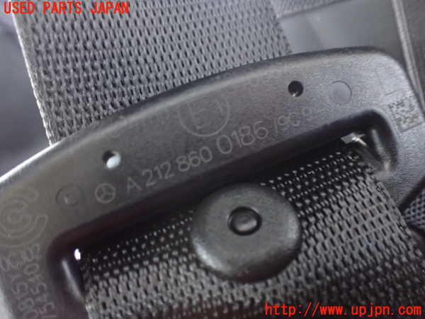 2UPJ-9238767185]ベンツ E220 d(BlueTEC) ステーションワゴン S212(212201C)左2列目シートベルト 中古_2