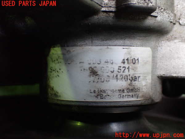 2UPJ-9238784250]ベンツ SLK200 コンプレッサー(171445)パワステポンプ 中古 (R171)_4