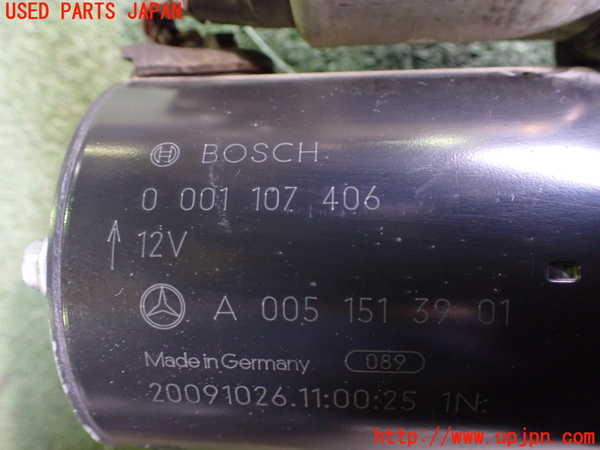 2UPJ-9238786010]ベンツ SLK200 コンプレッサー(171445)セルモーター 中古 (R171)_3