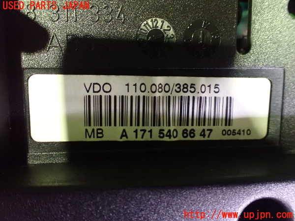 2UPJ-9238786170]ベンツ SLK200 コンプレッサー(171445)スピードメーター 中古 (R171)_4