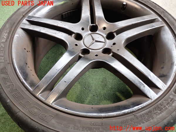 2UPJ-9238789041]ベンツ SLK200 コンプレッサー(171445)タイヤ　ホイール　1本① 225/40R18 中古 (R171)_2
