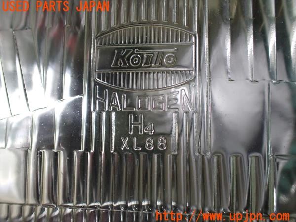 3UPJ=9238790561]MR2 GT-S Tバールーフ(SW20 4型)純正 KOITO XL88 997-19515 ヘッドライト H4 社外 LEDバルブ付き 中古_3