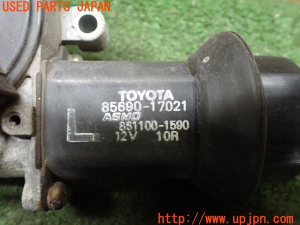 3UPJ=9238790566]MR2 GT-S Tバールーフ(SW20 4型)純正 85660-17021 85690-17021 リトラクタブルモーター 中古_5
