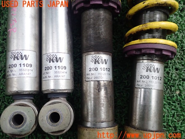 3UPJ=9238830440]BMW 525i ツーリング Mスポーツ(PU25 E61)KW カーヴェー 2001012/2001109 車高調 ネジ式 減衰力固定 難あり 中古_5