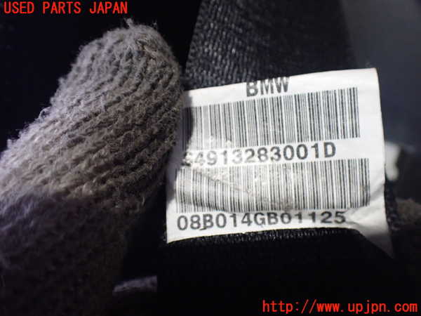 2UPJ-9238837185]BMW 525i ツーリング(PU25)(E61)左2列目シートベルト 中古_2