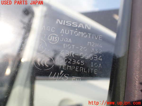 1UPJ-9238861260]エルグランド(TE52)左前ドア 中古 AGC M2H4 43R-00034_5