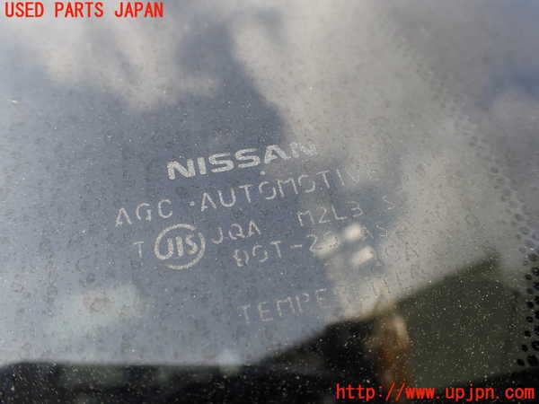 1UPJ-9238861382]エルグランド(TE52)左クォーターガラス 中古 AGC M2L3_3