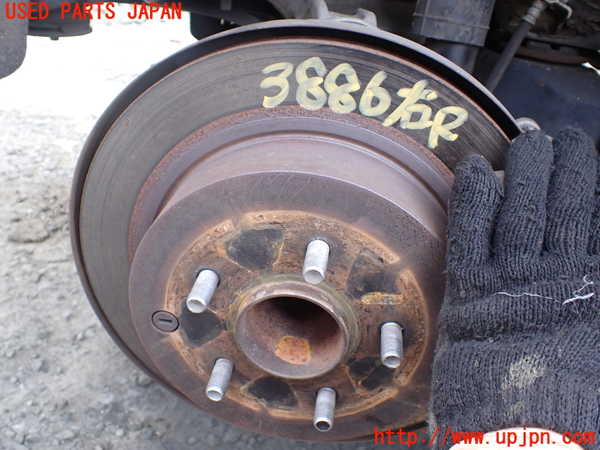 1UPJ-9238864300]エルグランド(TE52)右リアナックルハブ 中古_2