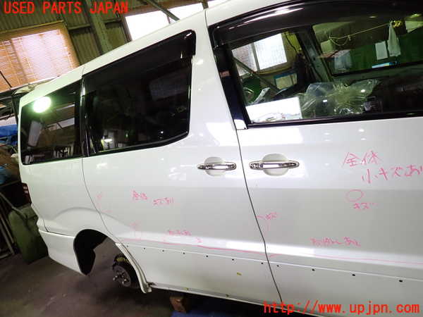 1UPJ-9238871290]アルファードG(ANH10W)右後ドア ASAHI M2L4 中古_3