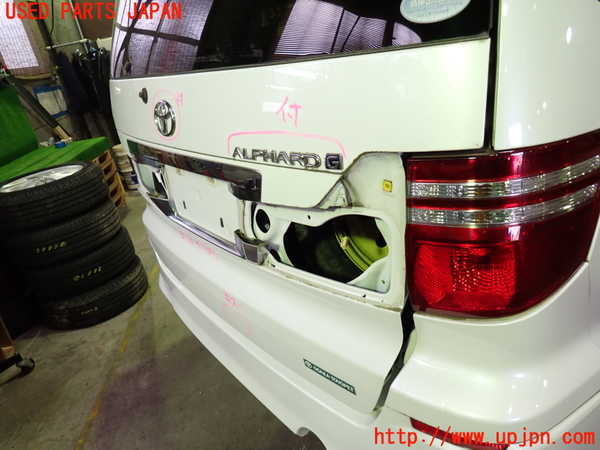 1UPJ-9238871566]アルファードG(ANH10W)バックドア リアゲート ハッチ 中古_4