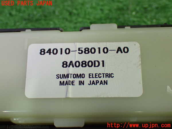 1UPJ-9238876309]アルファードG(ANH10W)スイッチ4 (リヤエアコン) 中古_3