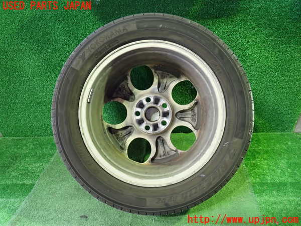1UPJ-9238879037]アルファードG(ANH10W)タイヤ　ホイール　1本② 225/55R17 中古_4