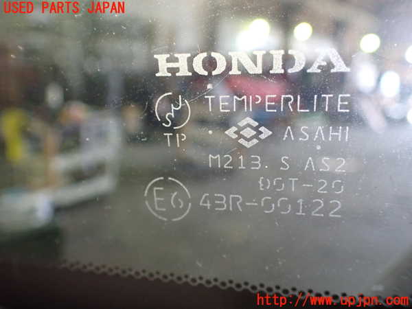 1UPJ-9238881200]ステップワゴン(RG1)右フロント三角窓ガラス ASAHI M213 中古_2