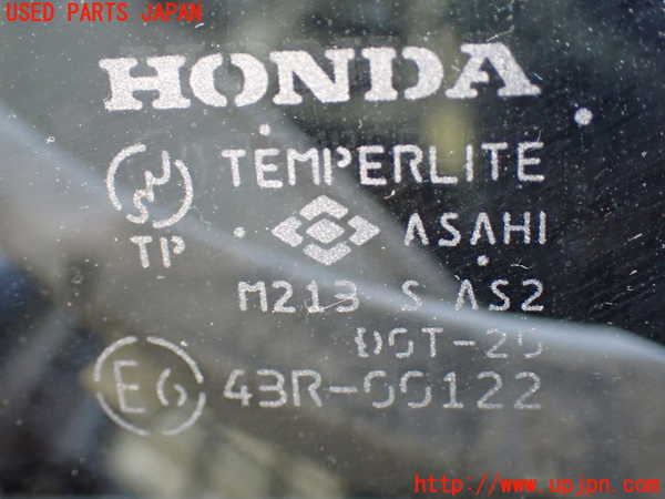 1UPJ-9238881202]ステップワゴン(RG1)左フロント三角窓ガラス ASAHI M213 中古_2