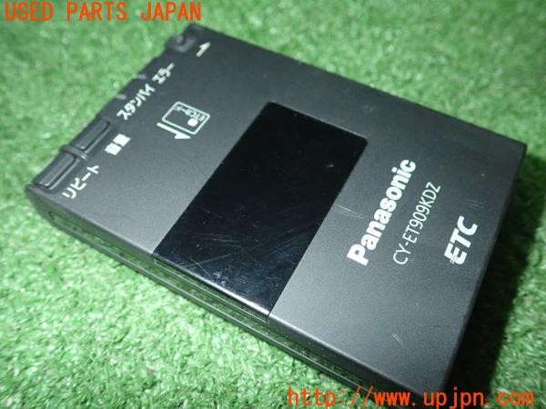 3UPJ=9238890503]ジープ コンパス(MK4924)Panasonic パナソニック CY-ET909KDZ ETC車載器 中古_3