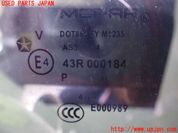 1UPJ-9238891380]ジープ・コンパス(MK4924)右クォーターガラス 中古(43R-000184 M1235)_3