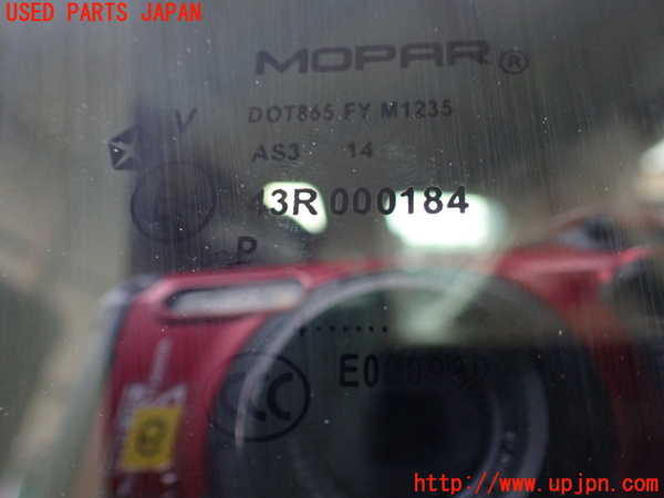 1UPJ-9238891382]ジープ・コンパス(MK4924)左クォーターガラス 中古(43R-000184 M1235)_3