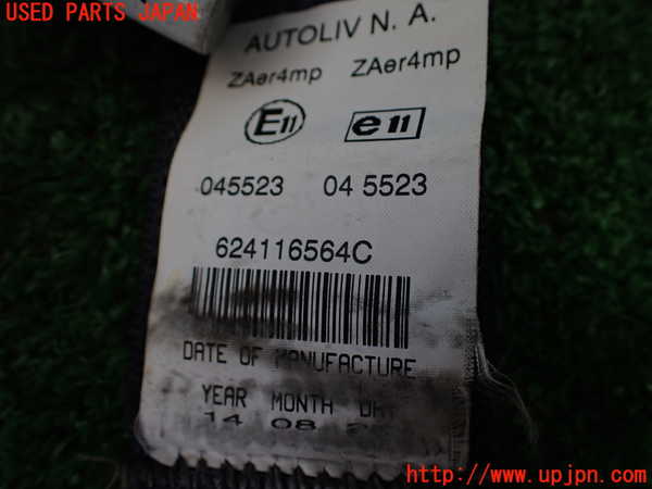 1UPJ-9238897045]ジープ・コンパス(MK4924)運転席シートベルト 中古_2