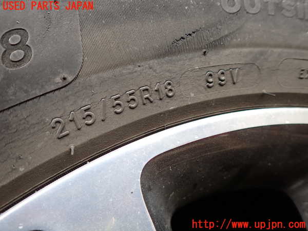 1UPJ-9238899041]ジープ・コンパス(MK4924)タイヤ　ホイール　1本① 215/55R18 中古_2