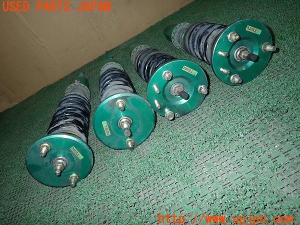 3UPJ=9238900440]アコード ユーロR(CL7)TEIN テイン DRIVING SPEC CONTROL MASTER TYPE FLEX 車高調 全長調整式 減衰調整 1台分 難あり 中古_3