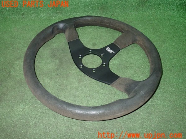 3UPJ=9238900617]アコード ユーロR(CL7)無限 MUGEN MOMO モモ ステアリング 約347mm 中古_3