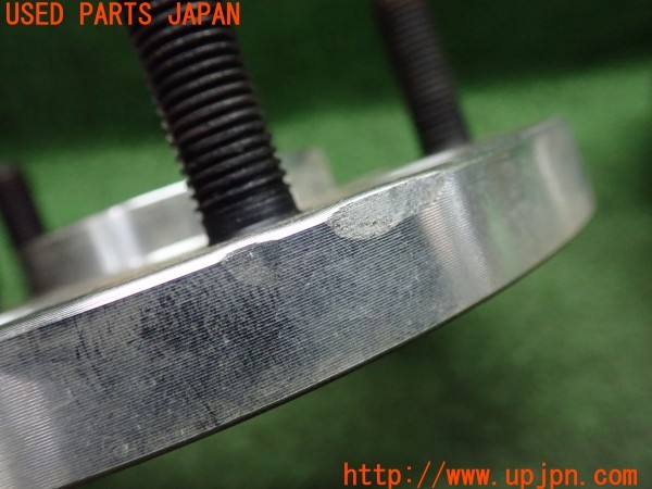 3UPJ=9238900971]アコード ユーロR(CL7)社外 ワイドトレッドスペーサー 15mm PCD114.3 5穴 M12×P1.5 ハブ径64.1mm 中古_3