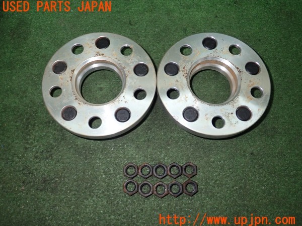 3UPJ=9238900971]アコード ユーロR(CL7)社外 ワイドトレッドスペーサー 15mm PCD114.3 5穴 M12×P1.5 ハブ径64.1mm 中古_4