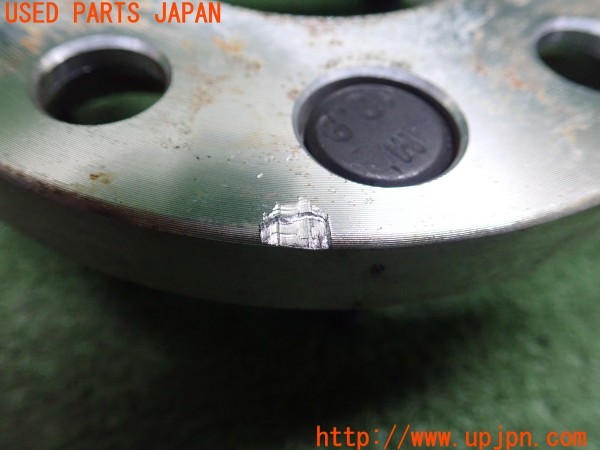 3UPJ=9238900971]アコード ユーロR(CL7)社外 ワイドトレッドスペーサー 15mm PCD114.3 5穴 M12×P1.5 ハブ径64.1mm 中古_5