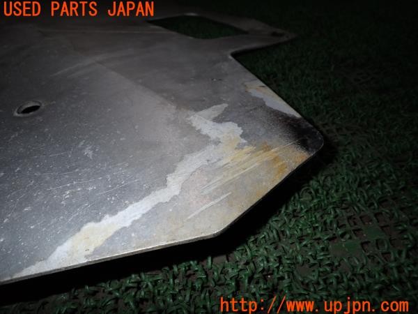 3UPJ=9238910002]180SX タイプX(RPS13)中期 社外 オイルパンガード アンダーカバー アルミ 中古_3