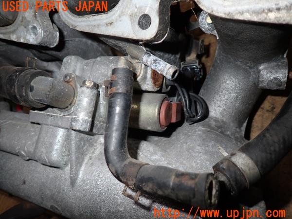 3UPJ=9238910125]180SX タイプX(RPS13)中期 純正 サージタンク インテークマニホールド インジェクター・AACバルブ付き 中古_4