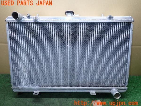 3UPJ=9238910154]180SX タイプX(RPS13)中期 HPI EVOLVE ラジエーター アルミ 2層 約670×360×55mm キャップ付き 中古_2