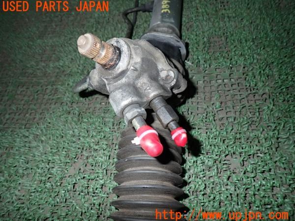 3UPJ=9238910312]180SX タイプX(RPS13)中期 純正 パワステギアボックス ステアリングラック 社外 タイロッド エンド付き 中古_2