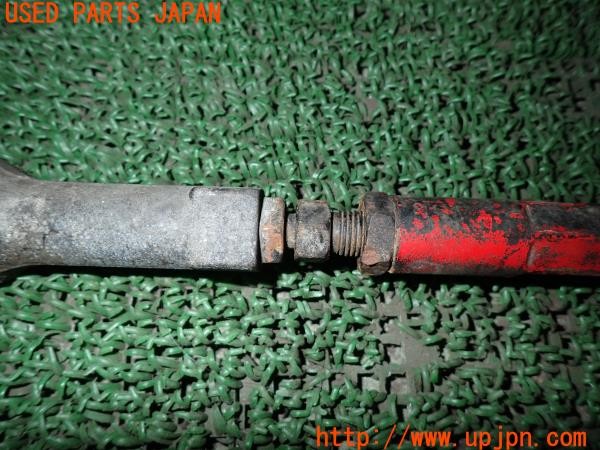 3UPJ=9238910312]180SX タイプX(RPS13)中期 純正 パワステギアボックス ステアリングラック 社外 タイロッド エンド付き 中古_3