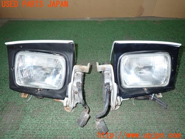 3UPJ=9238910561]180SX タイプX(RPS13)中期 純正 ICHIKOH 1553 リトラクタブル ヘッドライト モーター付き 中古_2