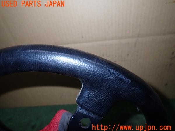 3UPJ=9238910617]180SX タイプX(RPS13)中期 社外 ステアリング ディープコーン 355mm ジャンク_3
