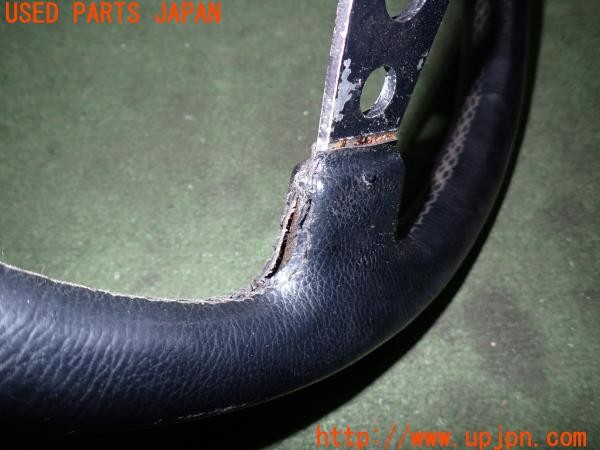 3UPJ=9238910617]180SX タイプX(RPS13)中期 社外 ステアリング ディープコーン 355mm ジャンク_4